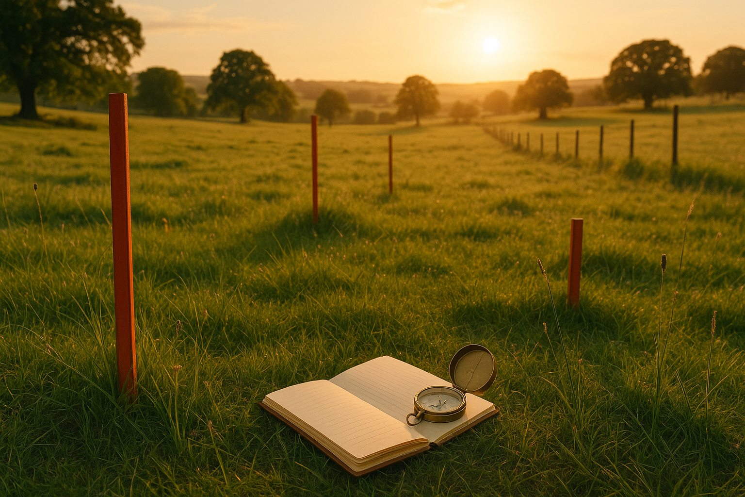 Community meeting with printed binders and maps