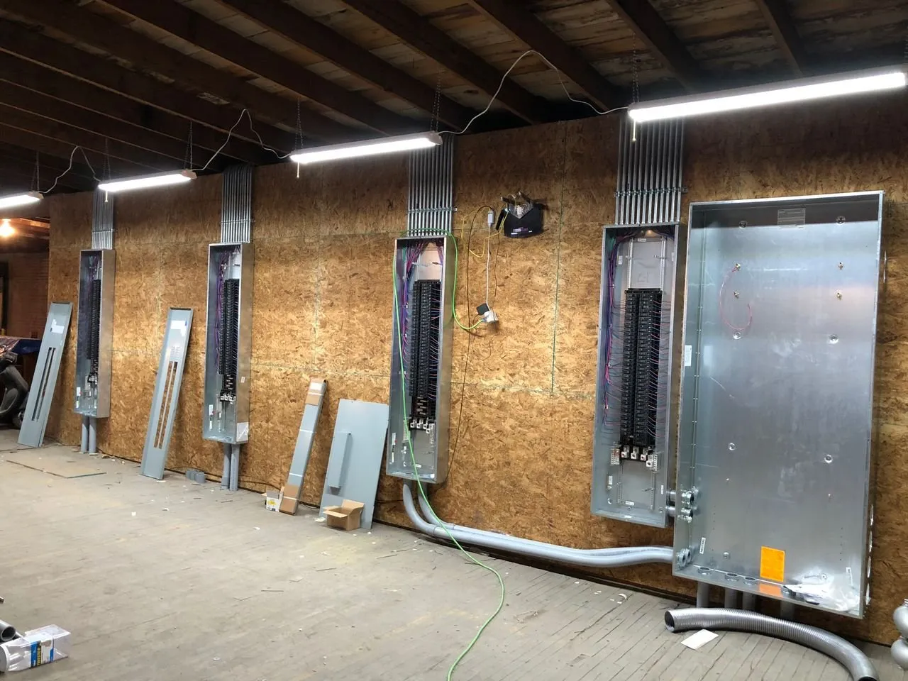 Shelley facility panels